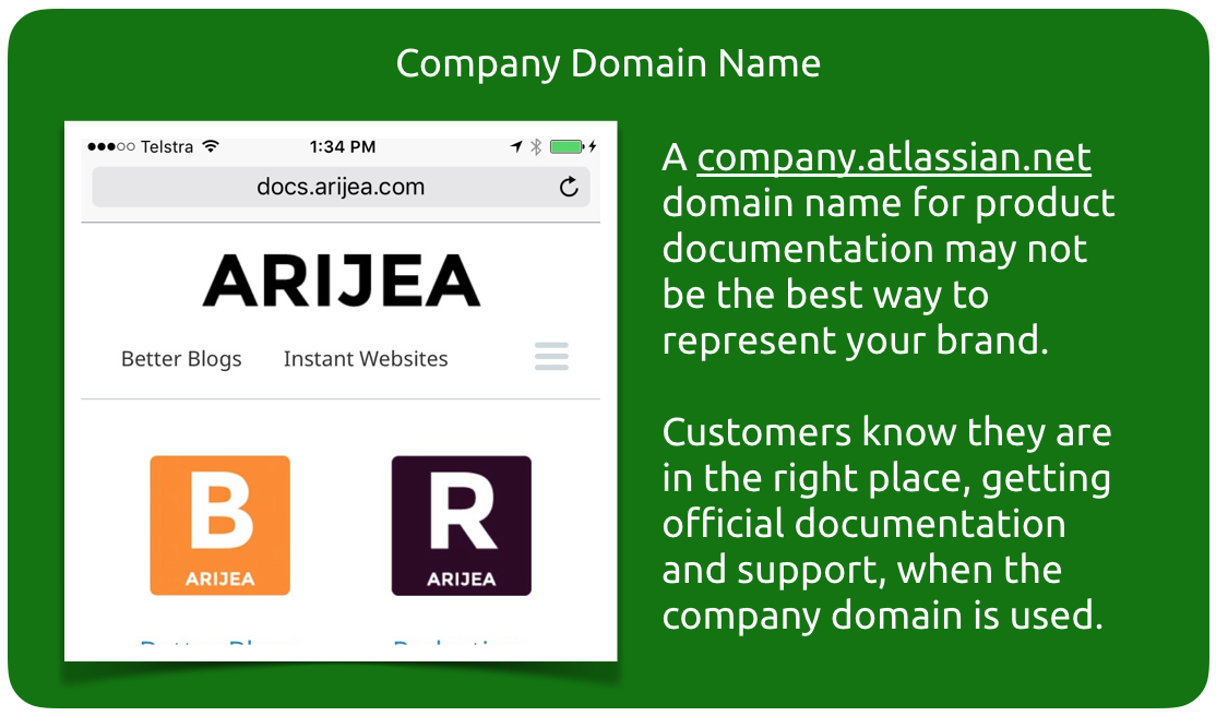 Instant Websites for Confluence Cloud - Custom Domains